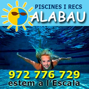 Piscines i recs Alabau a l'Escala, material per a piscines i manteniment